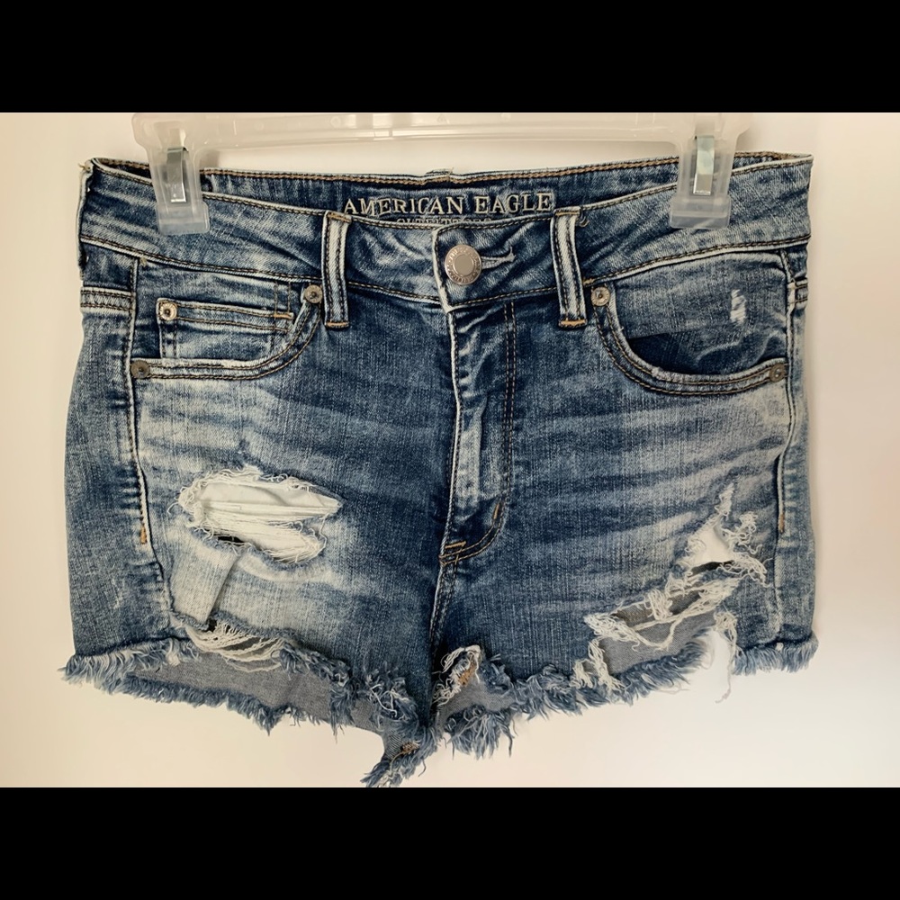American Eagle Distressed Shorts